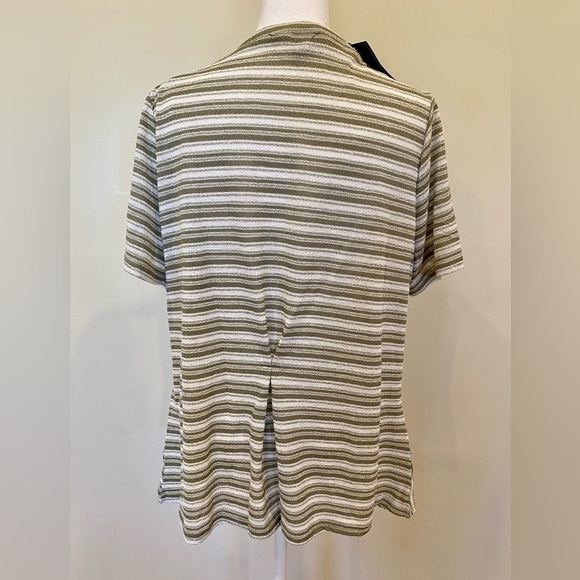 DG2 By Diane Gilman Fit and Flare Blouse Size L - Picture 7 of 9